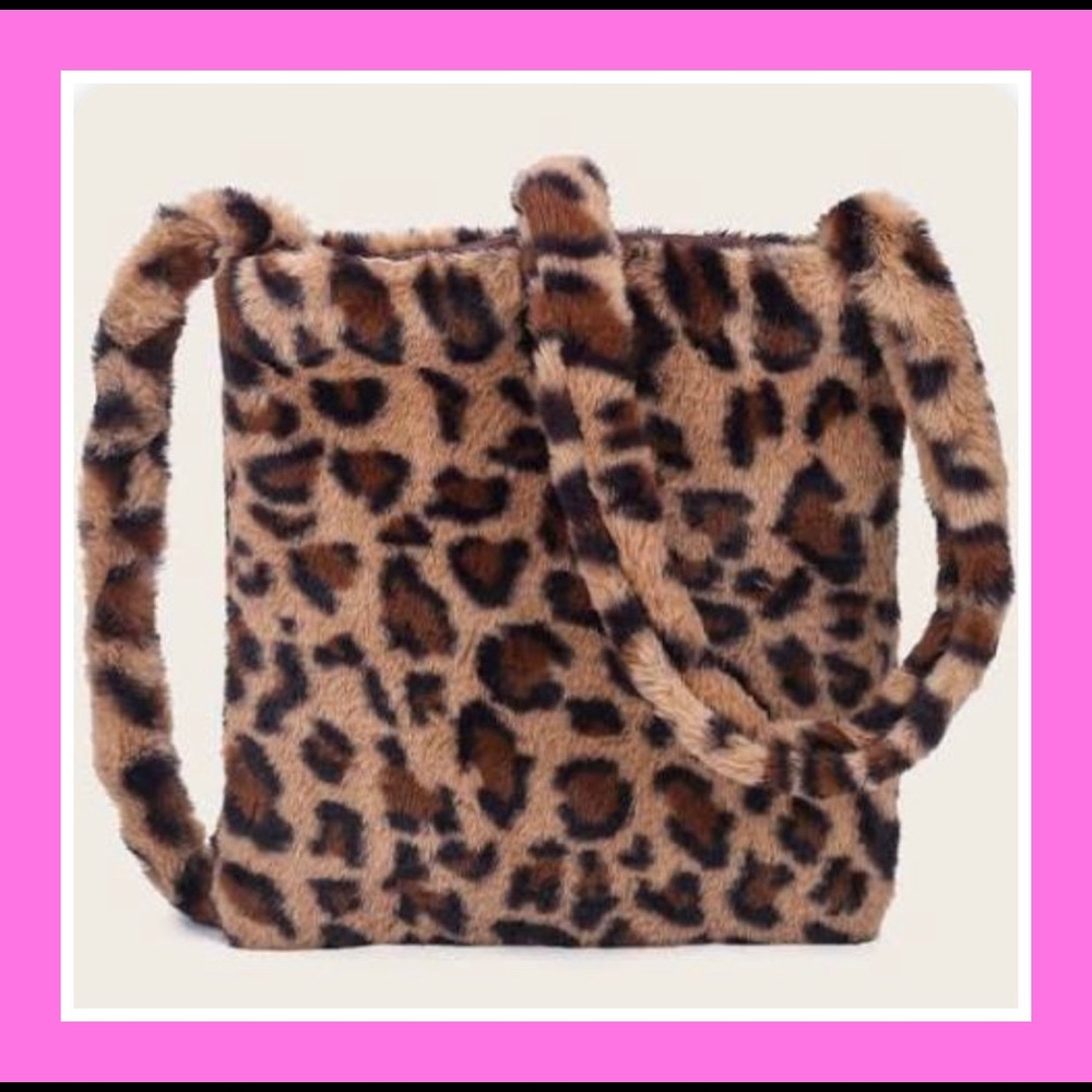 Brand new cheetah printed purse